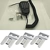 Gurtt 5 Microphone Clip Holder Compatible with MH-48 FT8900 FT7800 FT7900 FT8800 FT1807, CB Amateur PMR Wireless Microphone Hanging Clips with Screws #3