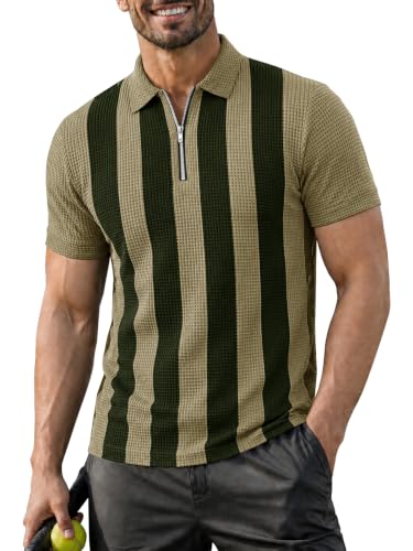 Image of EYEBOGLER Premium Textured Self-Design Half Sleeve Collar Polo T-Shirt for Men || Packs Also Available