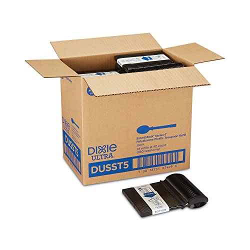 Dixie Ultra DUSST5 Polystyrene Serving Spoon Refill, Black