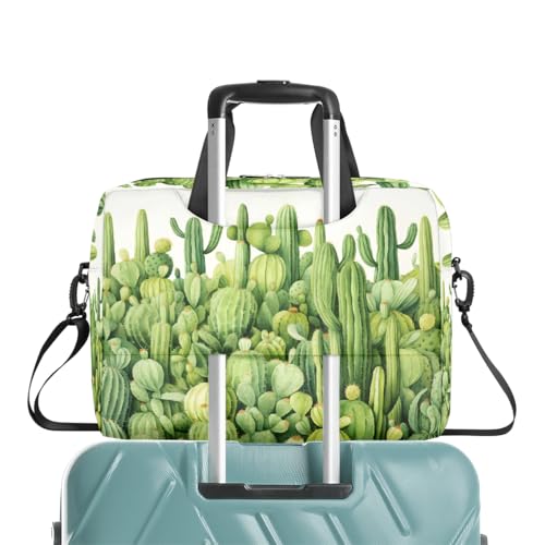 Bolso para portátil 15.6-16 pulg patrón cactus verde miniatura 7