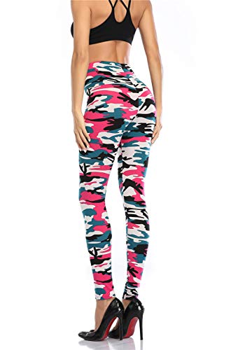 Image of Kotii Women's Soft Full Length Leggings High Waist Ankle Length Leggings Pants Tights