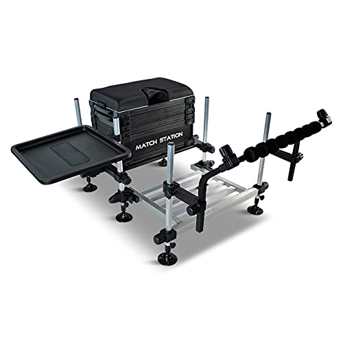 Match Station® 4D Mod-Box™ Seat Box, HD Footplate, Spray Bar & Side Tray