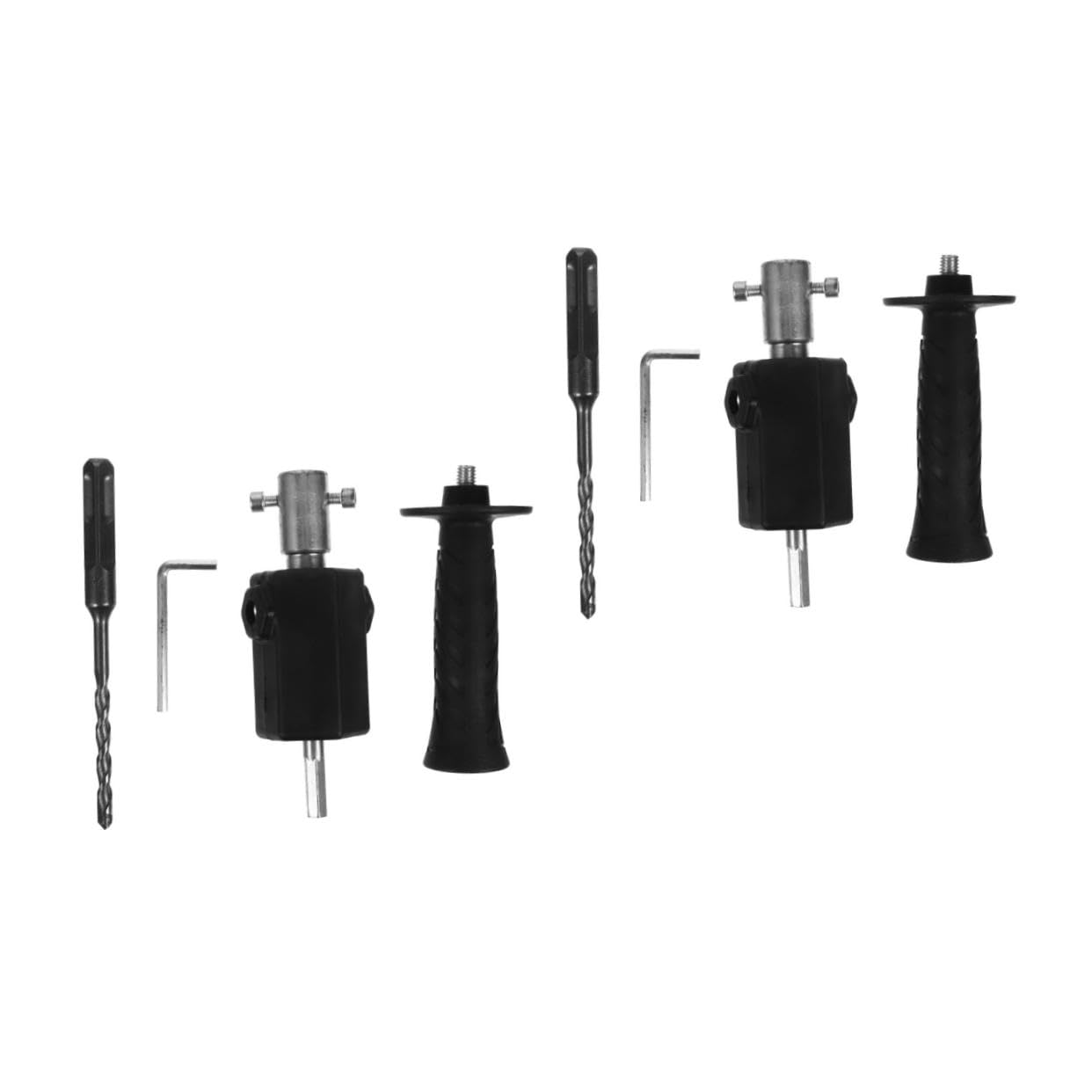 VILLCASE 1 Set Hand Electric Drill Adapter Converter for Demolition and Chipping Compatible with Drill Bits Lightweight Design for Easy Handling and Use