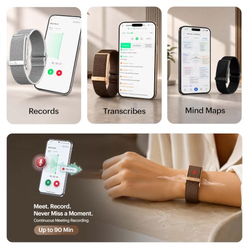Image of URBAN ARC Note - India's First AI Meeting Recorder Smart Fitness Band