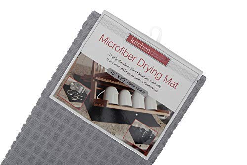 Image of Store2508 Microfiber Reversible Dish Drying Mat (Pack of 2) (38 * 51 Cm Each) (Mixed Colours Pack of 6)