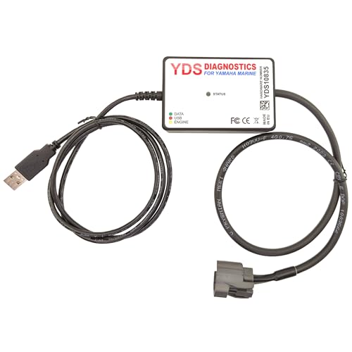 YamahaMarine Y.D.S. Marine Diagnostic Kit for Outboard Engines & PWC - Compatible with EFI 4-Stroke & HPDI Models, Includes Hardware, Software
