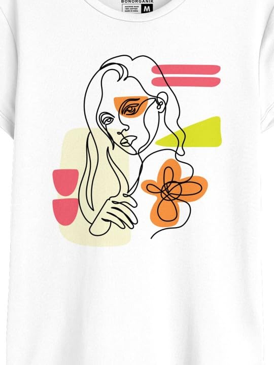Image of Bon Organik Women's Cartoon Regular Fit T-Shirt