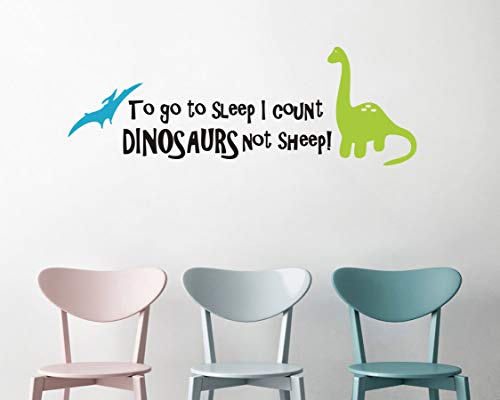 Vinilo decorativo dinosaurios para pared 95.6x33 cm miniatura 3