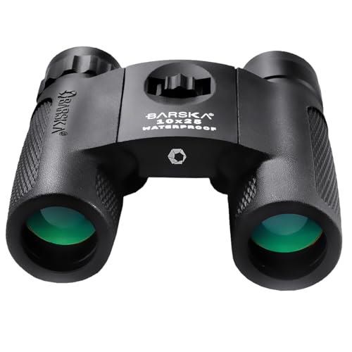 Binoculares Barska AB11845 10x25 Compactos Impermeables miniatura 1