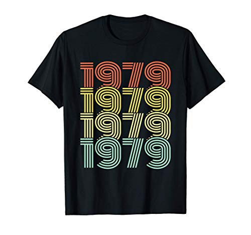 1979 año cumpleaños vintage regalo de cumpleaños Camiseta