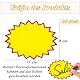 NISENTIA 100 Stück Preisschilder, Price Tag Preisetiketten Beschriftungsschilder Preisschilder Blanko Etiketten Flohmarkt Starburst Zeichen Price Etikett für Supermärkten Geschäft Ladengeschäft