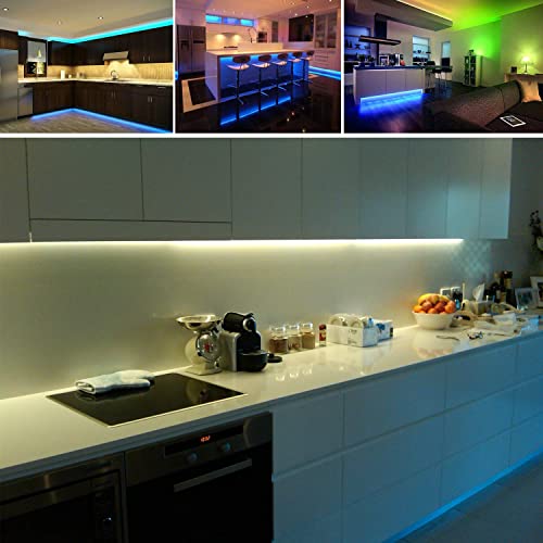 Tira de Luces LED RGB a Pilas 2M Flexible 60 LEDs miniatura 5