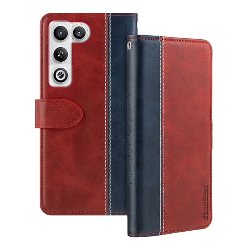 Shantime ���U�[�t���b�v�P�[�X ZTE Red Magic 11 Air 5G �Ƃ̌݊������� �J�[�h�z���_�[�t�� RFID�u���b�N �}�O�l�b�g�L�b�N�X�^���h �X�����t�B�b�g �r�W�l�X�ی�J�o�[(���b�h)