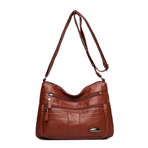Crossbody Bags for Women,PU Shoulder Bag Roomy Multiple Pockets Bag Ladies Purse Fashion Tote Top Handle Satchel