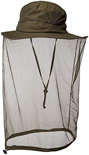 CAMO COLL Outdoor Anti-Mosquito Mask Hat with Head Net Mesh Face Protection