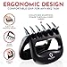 Meat Shredder Claws – Bear Claws Meat Shredder for Pulled Pork, Chicken and Beef, Heat Resistant Plastic Meat-Claws for Shredding, Ergonomic Grip, Dishwasher Safe BBQ Tool