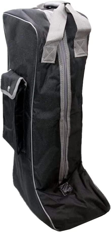 TentHome Sac de Transport équestre Professionnel Sac de Botte Haute équine Portable rembourré Bottes Hautes d'équitation anglaises Sacs à bandoulière pour Botte de Coup de Pied