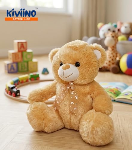 Image of Soft Toy Cuddly Teddy Bear| 30cms for Girls & Boys Plush Stuffed Animals Ultra Soft Toys |Perfect for Birthday Gifts (Teddy Bear, Brown, 30Cms)