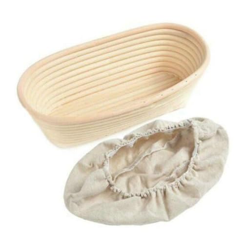 Joselin Cesta de Fermentación de Pan Tejida Almacenamiento de Secado Cesta de Fermentación de Estilo Europeo