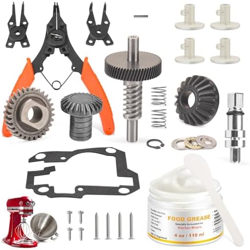 Schneckengetriebe-Set Für KitchenAid Standmixer - Komplettset Für 5QT & 6QT Modelle