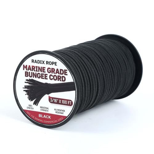 Marine Grade Bungee Cords 3/16" x 100ft