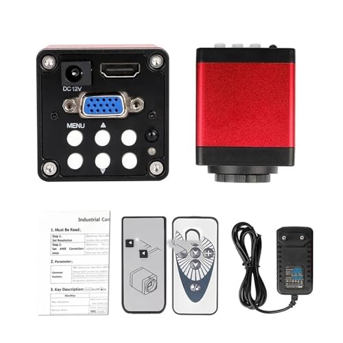 Microscope Cantilever Microscope for Electronics 13MP Microscope Camera 150X 130X C-Mount Lens(Only Camera)