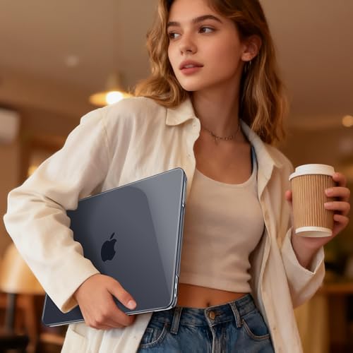 May Chen for MacBook Neo 13 inch Liquid Retina Display ((2026 Release A3404), Slim & Lightweight Protective Case with Screen Protector&Keyboard Cover&Dust Plug, Crystal Black by May Chen - Used condition - Image 6