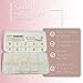 Tammy Taylor Natural Square Nail Tip Extensions, Full Coverage, Natural Lightweight, Long Lasting, Salon Grade Professional Pre Etched Acrylic Nail Tips, Well Less Fake Nails (100 count)