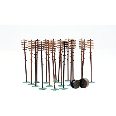 Dapol Model Telegraph Poles Plastic Kit - OO Scale 1/76 Cover
