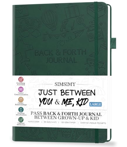 Journal pour enfant et adulte : carnet de correspondance parents-enfants interactif