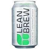 LEAN BREW Lager, Multi Award Winning, 4.1%, 99 Calories, Low Carb & Gluten Free Beer, 24 Pack x 330ml Beer Cans