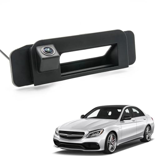 Caméra de recul Mercedes W205 poignée de coffre arrière pour Benz Classe C C180 C200 C300 C63 AMG HD