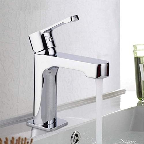 Mitigeur de lavabo cascade en laiton pour robinetterie de salle de bain moderne