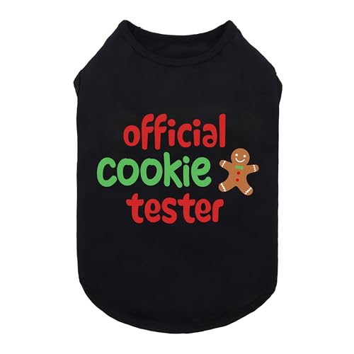 Fitwarm Camiseta de Navidad para Perros Pequeños, Talla Large