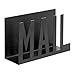 Desk Mail Stand – Metal Mail Rack, Desktop Organizer | Large Capacity Document Holder, Office File Organizer, Mail Sorter Storage Stand for Home Desk Setup, Office Workstations or School Study Rooms