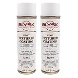 Blysk U250 Heavy-Duty Textured Coating White 15oz – Paintable Chip Guard, Fast-Drying, Corrosion-Resistant, Impact Protection (2)