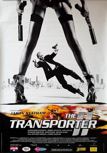 Poster The Transporter II Jason Statham 70X100 Cm pour home cinéma