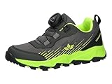 Lico Lakeside, Zapatillas para Carreras de montaña Unisex niños, Antracita Limón, 28 EU