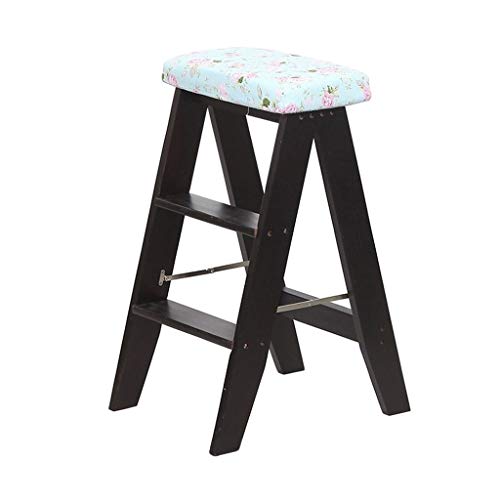 Escaleras multifunción Creativo y práctico Taburete Taburete Plegable casero Cocina casera for Recoger artículos Escalera Ligera y Conveniente Almacenamiento Conveniente Cover