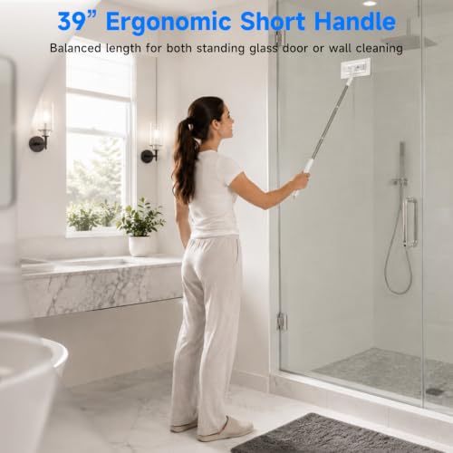 Image of Mini Bathroom Spot Cleaning Mop, Lightweight Small Dust Mop