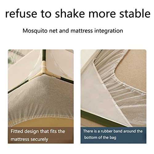Moustiquaire lit pop up pliable pour des nuits sereines en camping et voyage - 8