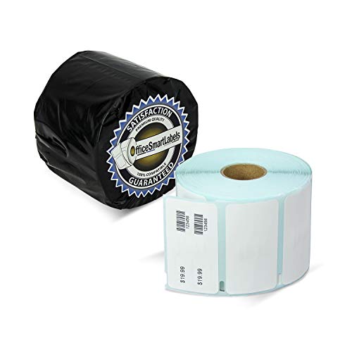 OfficeSmartLabels Jewelry/Price Tag Labels, 7/16 x 2-1/8 inch, Compatible with 30299 (1 Roll, 1500 Labels Per Roll)