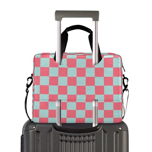 Maletín portátil para laptop 15.6 pulgadas azul y rosa miniatura 4