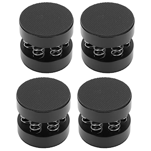 4 embouts de haut-parleur à ressort en aluminium pour isolation acoustique et platine vinyle