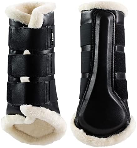 sheepskin brushing boots