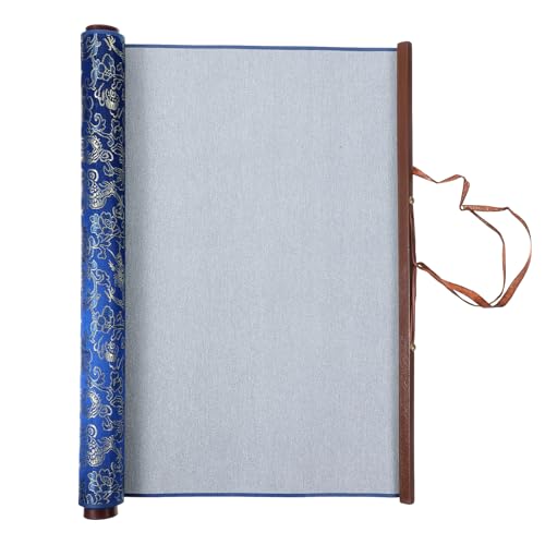 Magic Canvas Paint with Water 30.715 Inch Large Chinese Calligraphy Paper Reusable Water Drawing Writing Cloth Scrolls Professional Water Drawing Mat for Students Beginners Practicing