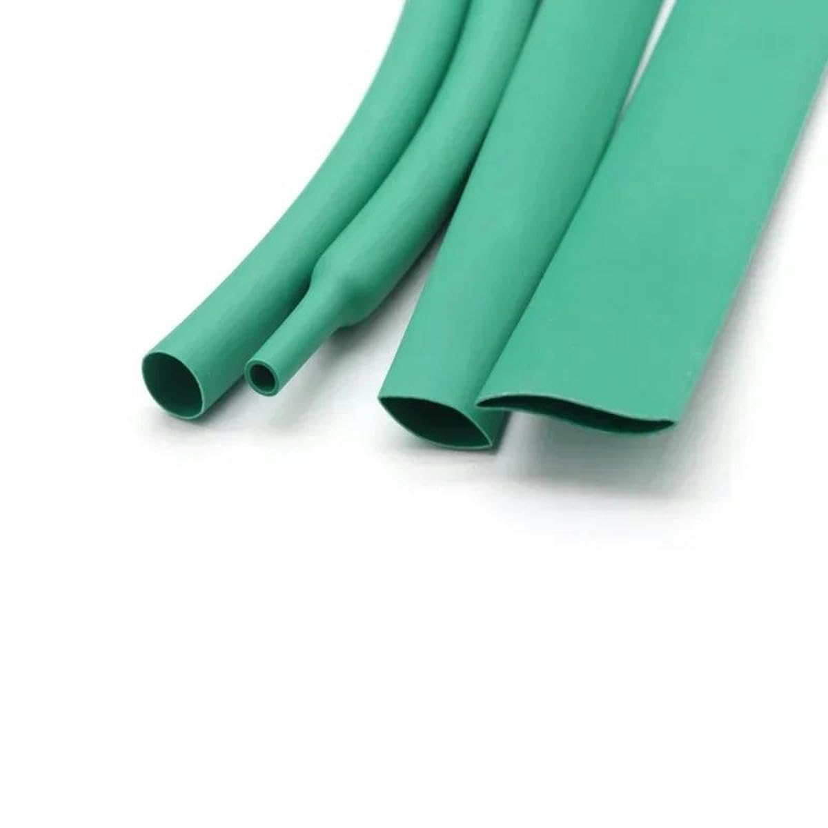 1~50m 2:1 Tubo termorretráctil termorretráctil Verde Diámetro 0,6 mm ~ 80 mm Cable de reparación de bricolaje Protector de cable Manguito Tubo de envoltura-14 mm-50 metros