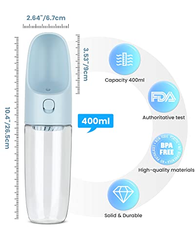 PETTOM Borraccia per Cani Portatile, Bottiglia da