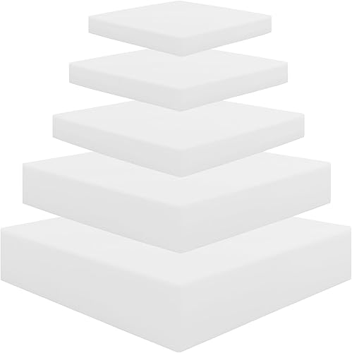 East Coast - Cojín de repuesto para tapicería personalizable para colchón, almohadas, sofá, sillas y proyectos de bricolaje, 100% poliuretano,