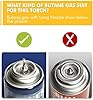 TBTEEK Butane Torch, Kitchen Torch Cooking Torch with Safety Lock & Adjustable Flame for Cooking, BBQ, Baking, Brulee, Creme, DIY Soldering(Butane Not Included) #4